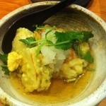 Kirakuya - 山芋のはさみ揚げ（カニみそ）