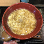 Teuchi Udon Kendonya - 玉子とじあんかけ (870円)