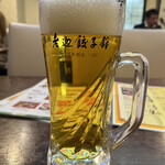 老辺餃子舘 - エビスビールジョッキ