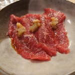 鮓 村瀬 - 鯨　尾の身