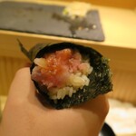 まんてん鮨 - ネギトロ_玉葱