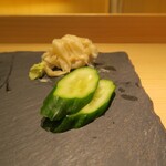 まんてん鮨 - 胡瓜_糠漬け