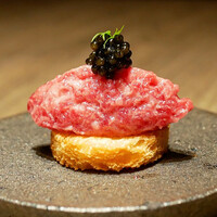 USHIGORO S. GINZA - ☆ユッケ＆キャビア(*^^)v☆