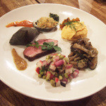 スパイスカフェ - 2012年クリスマスディナー(5200円)の前菜盛合せ