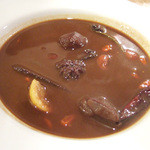 スパイスカフェ - 2012年クリスマスディナー(5200円)の天然鹿カレー