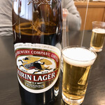 鰻家 - ビールはラガー