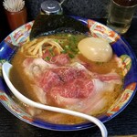 塩そば専門店 桑ばら - 国産リブロースの味噌そば