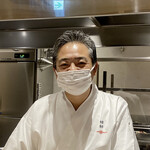 Ginza Yuina - 料理長の小林氏に写真掲載許可をいただきました。
      拘りの詰まった〝日本一の朝ごはん〟美味しかったです。
      ごちそうさまでした(๑･̑◡･̑๑)