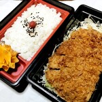 Jukusei Tonkatsu Marube E Gorudo - 味噌カツ弁当