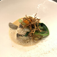 カジュアルフレンチ Kuro96 - 黒鯛のポワレ オマール海老のビスクソース