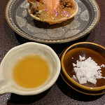 馳走 啐啄一十  - キプロス塩と自家製ポン酢