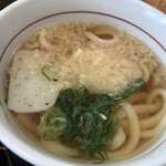 なか卯 - はいからうどん（温）