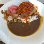 Sukiya - ファイヤーチキンカレーミニ 630円