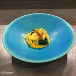 カーサ・デル・チーボ - 北寄貝と姫貝のﾀﾘｱﾃｯﾚ ｻﾌﾗﾝｸﾘｰﾑｿｰｽ