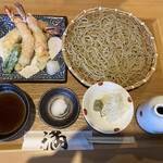 Maruka - 天然海老の天ぷらせいろ 1,700円(税別)