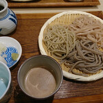 手打ち蕎麦 雷鳥 - 三色盛