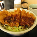 Tonkatsu Katsuya - ソースかつ丼（梅） ５１４円