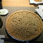 手打ち蕎麦 志庵 - 桜えび、半かきあげとざるのセット（１０５０円）