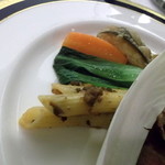 レストラン ノーブル - 牛ロース・ソテーのガルニチュール