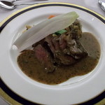 レストラン ノーブル - 牛ロース プロヴァンス風マリネのソテー