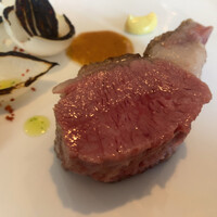 レストラン・モリエール - 焼尻島のサフォーク。絶品。