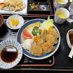 Kiyohira - しそヒレカツ定食 1830円
                ヒレカツアップ