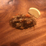 アカ - こちらは私が求める程良い水分量に仕立てられたまさに私のどストライクのパエジャです\( ˆoˆ )/こういうパエジャが食べたかったんです‼︎美味しい〜