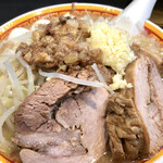 えどもんど - 『ラーメン(豚2枚・半玉子)MsYsNsA！＋うずらの玉子＋生卵』