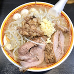 えどもんど - 『ラーメン(豚2枚・半玉子)MsYsNsA！＋うずらの玉子＋生卵』