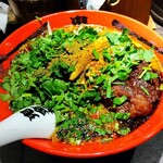 カラシビ味噌らー麺 鬼金棒 神田本店 - パクチーカラシビ味噌らー麺
