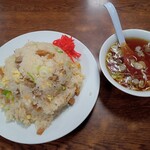 盛岡食堂 - チャーハン（大盛・スープ付き）
