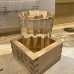 Tori Ichi - 日本酒(多満自慢)＠330円