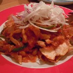 ラ・カシータ - Lomo de Cerdo en Salsa Sonorense（豚ロース肉のソノラ風）