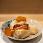 うを徳 - 2021.12 京都海老芋 淡路島カラスミ 宮崎カラスミ