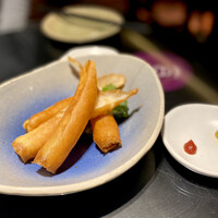 中國名菜 龍坊 代官山店 - 芝海老の春巻き
