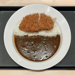 マイカリー食堂 - ほうれん草のロースカツカレー ¥630