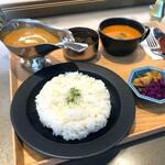 NISHIKIYA KITCHEN - ★ライス並（200g）¥100
            ★ゆずキーマカレー¥380
            ★ベイガンティルマサラ¥280
            ★カニのビスク¥380