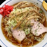 中華そば志のぶ支店 - 冷やし中華（２玉）