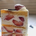 パティスリー カーヴァンソン - 苺(甘玉)のショートケーキ