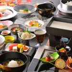 日光星の宿　宵むらさき - 料理写真:夕食「若菜」