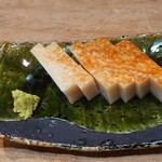 吟八亭 やざ和 - 板わさ　８００円