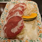 ライラック - トラディショナルジンギスカン（冷凍ラム肉と野菜盛り合わせ）