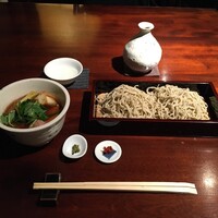 蕎麦懐石 無庵 - 鴨せいろ