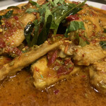 スリマンガラム - ウップチキンカレー接写！