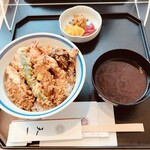 銀座 天一 - 天丼の竹セット