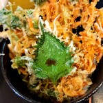 そば処 朝日屋 - 桜エビ丼¥400