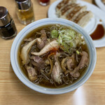 いろは本店 - 肉そば