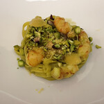 SALONE TOKYO - 赤海老とピスタチオのタリオリーニ