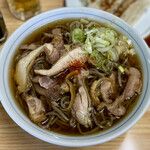 いろは本店 - 肉そば