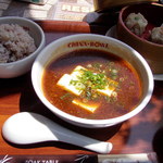 チャイナ・ボウル - 豆腐の麻辣スープセット